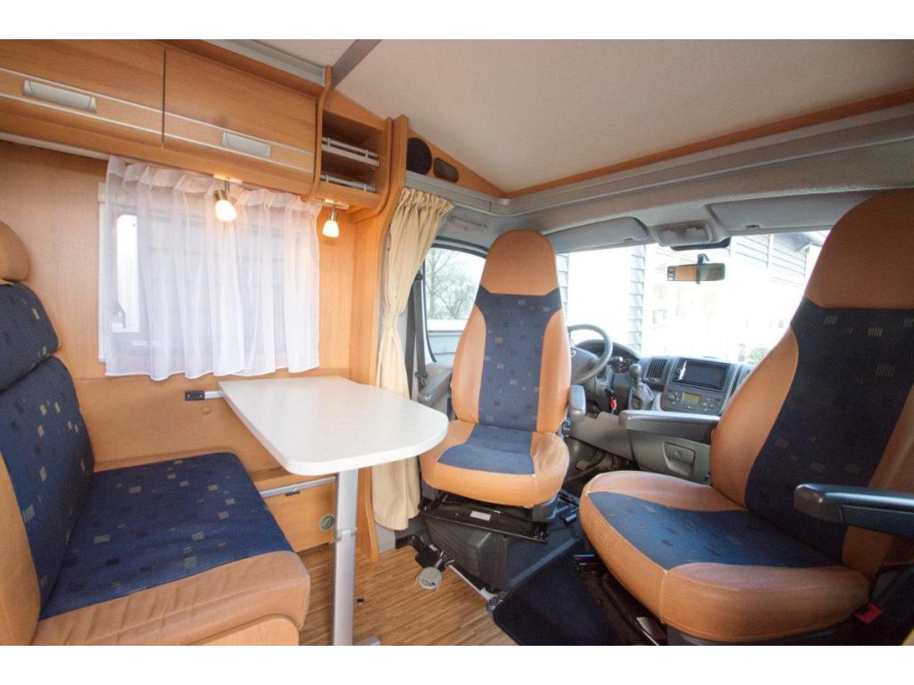 Dethleffs Globebus T004 halfintegraal camper enkele bedden, Standaard zit, Fiat, Bedrijf, Tot en met 3