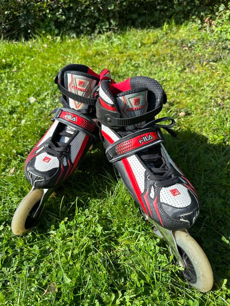 Fila skates met carbon schoen maat 41., Sport en Fitness, Skeelers, Gebruikt, Inline skates 4 wielen, Ophalen, Overige merken