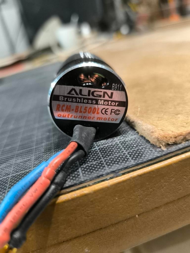 ALIGN RCM-BL500L Brushless Motor 1600KV, Ophalen of Verzenden