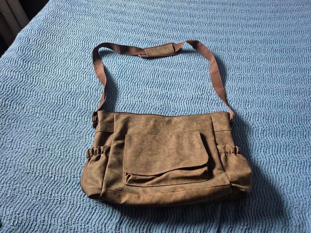 Mooie z.g.a.n. luiertas., Sieraden, Tassen en Uiterlijk, Tassen | Damestassen, Ophalen of Verzenden, Bruin, Shopper