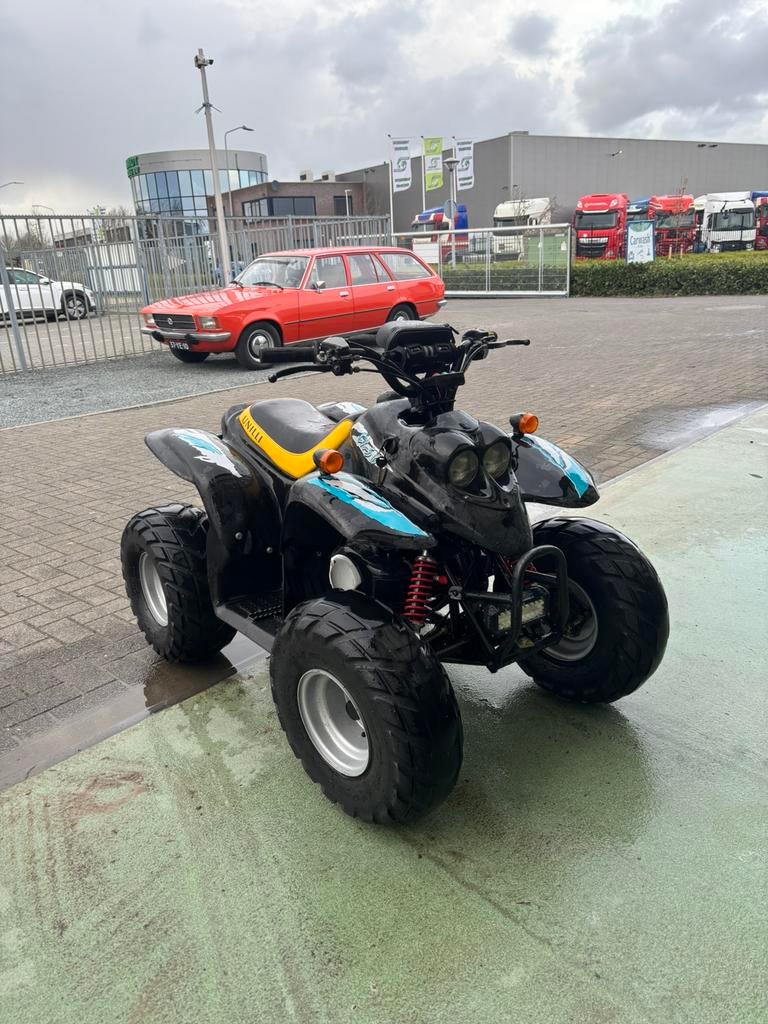Quad 70cc brommer kenteken Unilli Cx50, 70 cc, Zo goed als nieuw, Ophalen, Overige merken