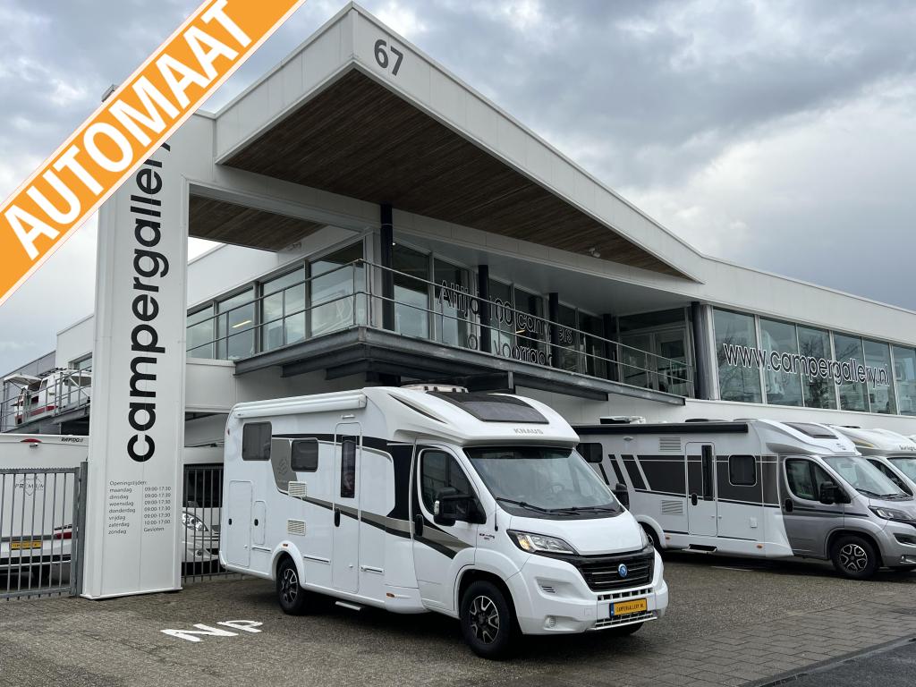 Knaus Sun Ti 650 MEG AUTOMAAT ENKELE BEDDEN EURO 6, Caravans en Kamperen, Campers, Automaat, Fiat, Bedrijf, Diesel