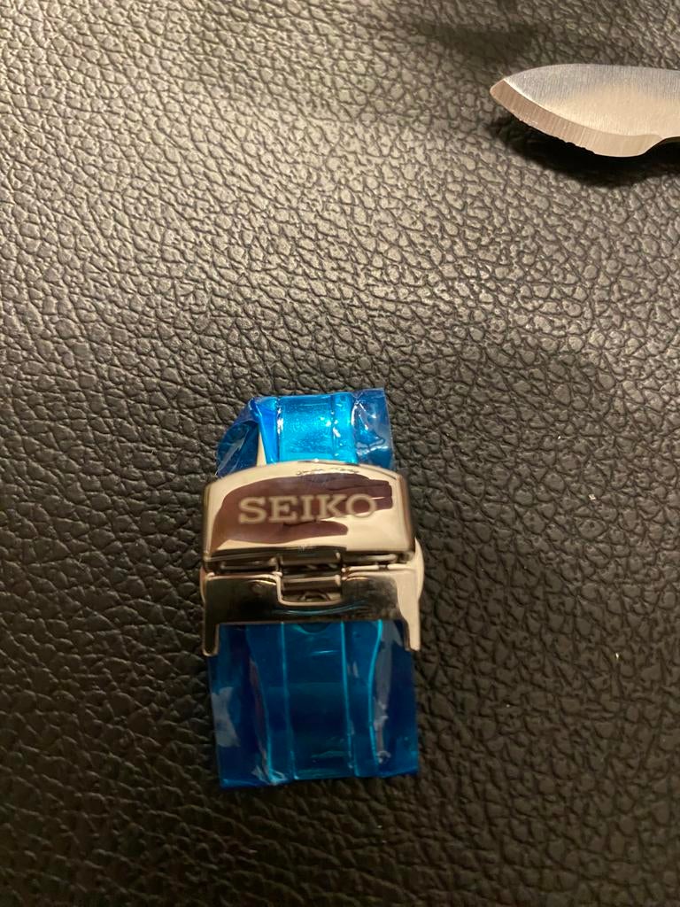 Vlinder sluiting voor seiko, Overige merken, Leer, Staal, Polshorloge