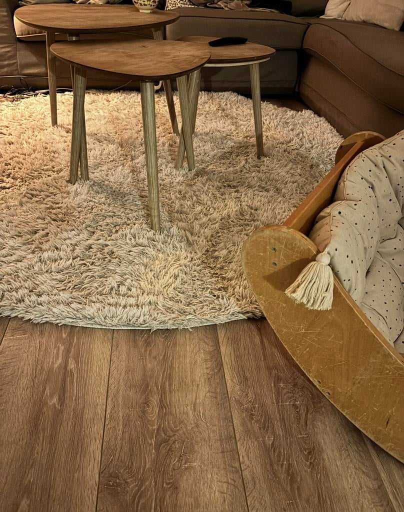 Vloerkleed sintra crème, Ophalen, 200 cm of meer, Zo goed als nieuw, Crème