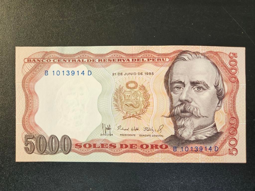 Peru pick 117c 1985 UNC, Ophalen of Verzenden, Zuid-Amerika, Los biljet