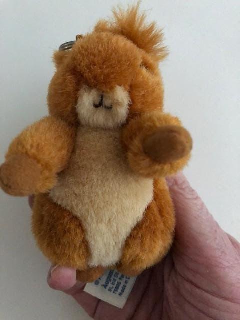 Beatrix Potter Eekhoorn Pluche Knuffel Sleutelhanger Nieuw, Ophalen of Verzenden, Nieuw, Dier