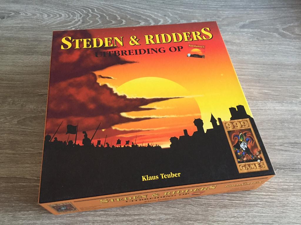 Z.G.A.N. Kolonisten Catan uitbreiding: Steden en Ridders, Een of twee spelers, Ophalen of Verzenden, Zo goed als nieuw, 999 Games bv