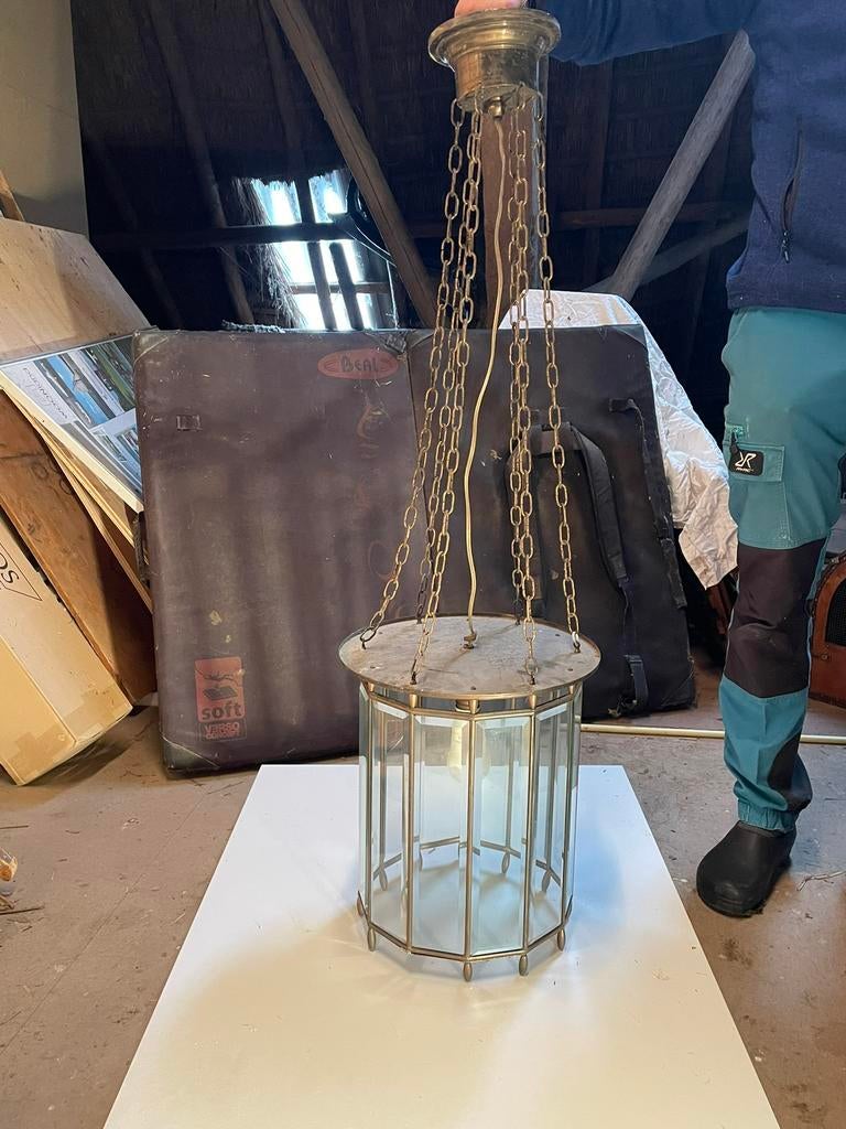 Art deco hallamp uit klooster, Antiek en Kunst, Ophalen