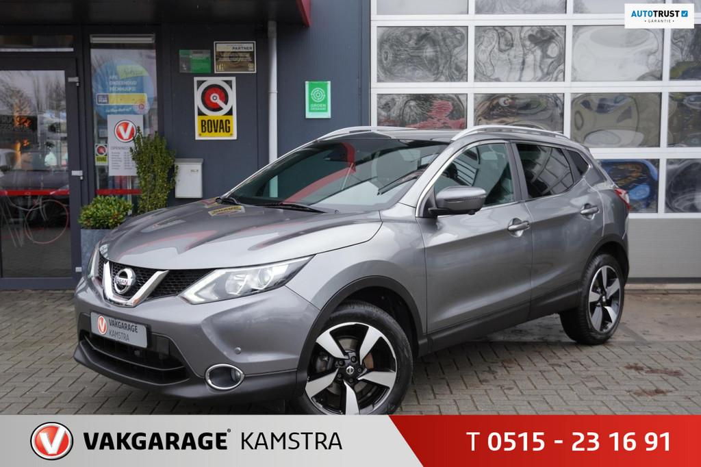 Nissan Qashqai 1.2 Tekna NAP Panodak/360Cam/Clima/Stoelverw., Voorwielaandrijving, Gebruikt, Euro 6, 4 cilinders
