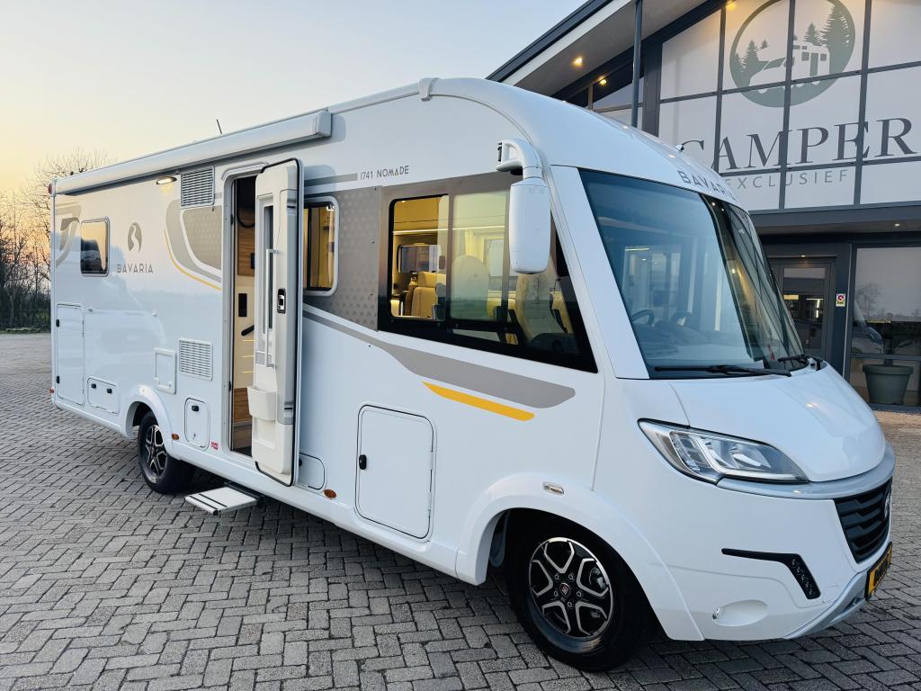 Bavaria I 741 Nomade 9-Traps Automaat Queensbed Hefbed 2022, Ringverwarming, Luifel, Bedrijf, Diesel