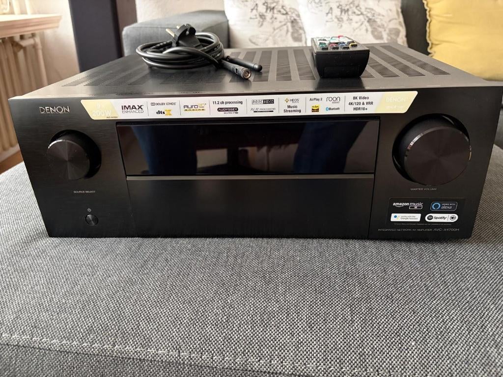 Denon AVC-X4700H, Ophalen, Zo goed als nieuw, 120 watt of meer, Denon