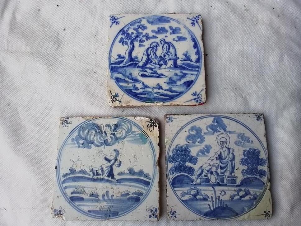 Antieke tegeltjes, Antiek en Kunst, Ophalen