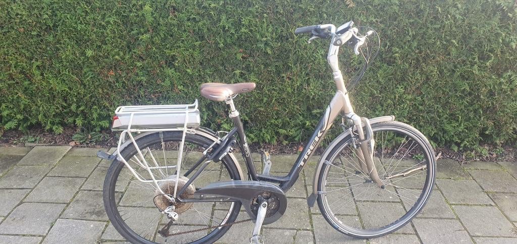 Trek 500 Navigator 28 inch - Nagekeken, goede accu, Gebruikt, 55 tot 59 cm, 30 tot 50 km per accu, Ophalen