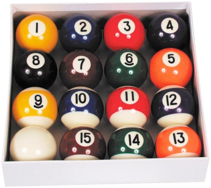 Poolballen TopTable A-klasse 57,2mm, Sport en Fitness, Biljarten en Poolen, Nieuw, Keu of Ballen, Ophalen of Verzenden
