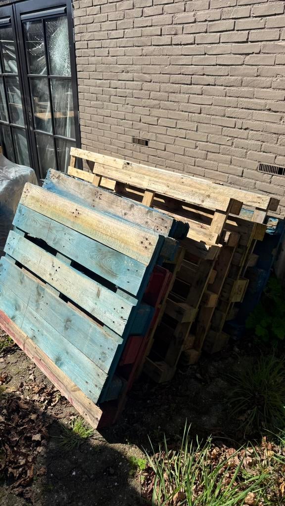Pallets gratis af te halen, Ophalen of Verzenden, 50 mm of meer, Pallet, Minder dan 200 cm