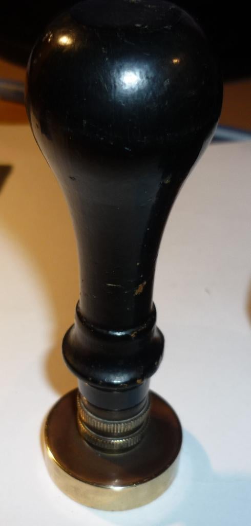 Lakstempel ACCOUNTANTS KANTOOR KERSTEN & van BEEK., Antiek en Kunst, Ophalen of Verzenden