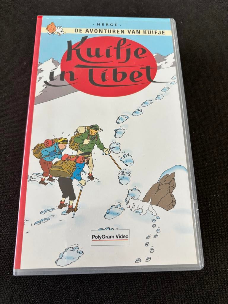 De Avonturen van Kuifje: Kuifje in Tibet (VHS), Gebruikt, Tekenfilm, Alle leeftijden, Kinderprogramma's en -films
