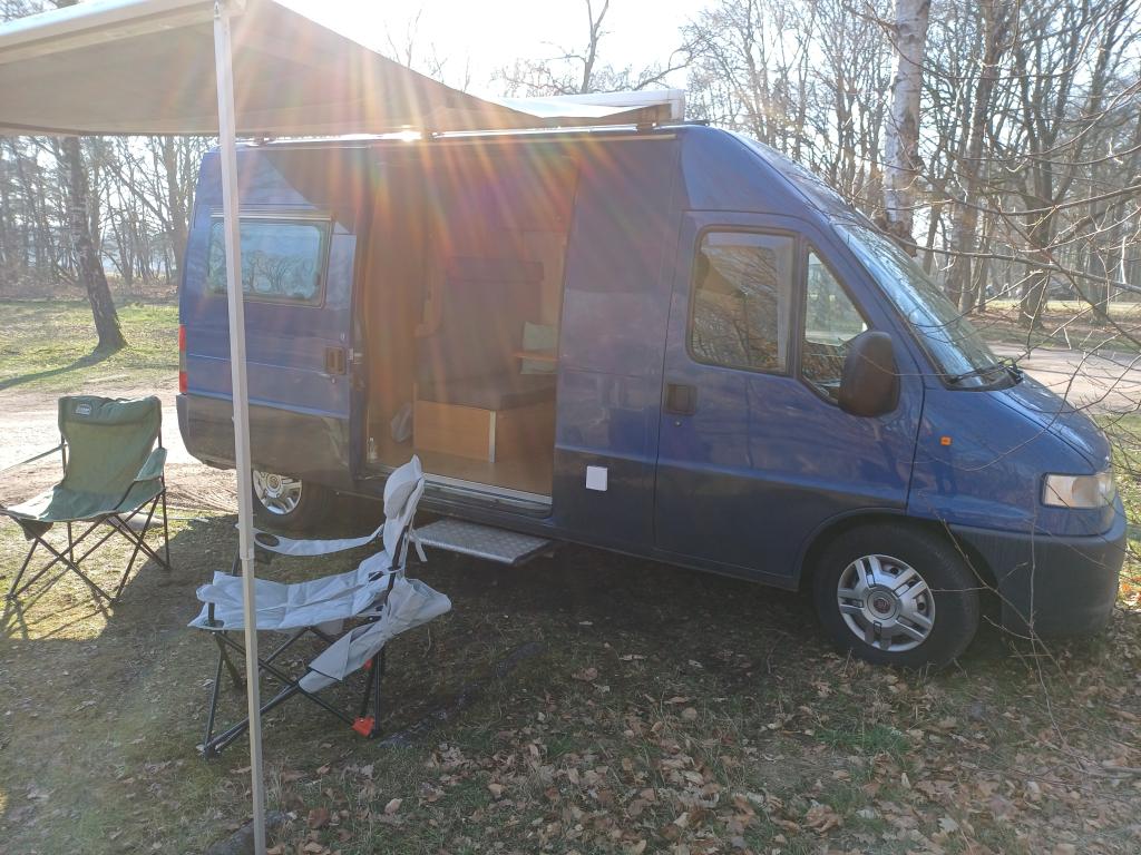 fiat ducato Pössl  camper 2.8 JTD (1041083), Caravans en Kamperen, Campers, Buscamper of Camperbus, Fiat, Tot en met 2, Particulier