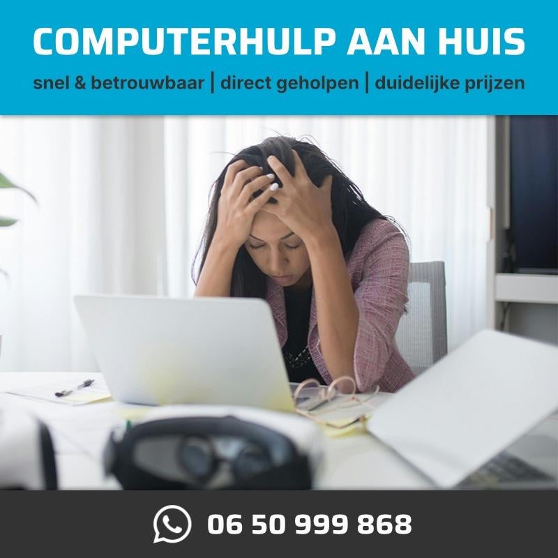 Computerhulp aan huis | PC hulp | WiFi | Drenthe | v.a. €15, Diensten en Vakmensen, Computer en Internet experts, Beveiliging en Viruspreventie