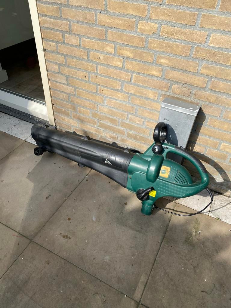 Greenway bladblazer - gebruikt, zonder opvangzak, Tuin en Terras, Bladblazers, Ophalen, Gebruikt, Elektrisch, Handgedragen