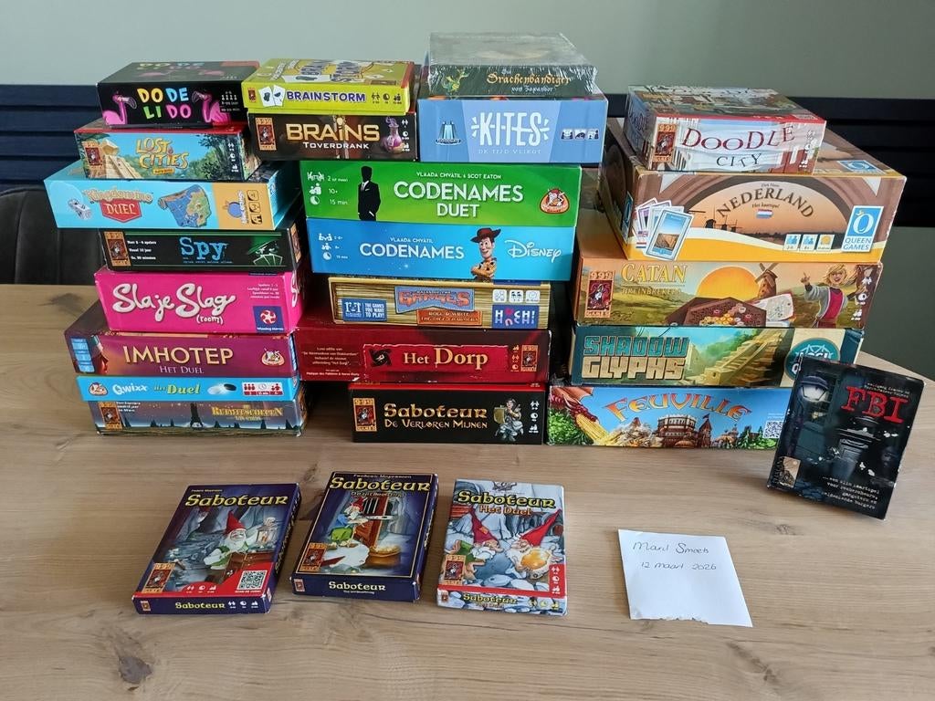 Diverse bordspellen / kaartspellen te koop, Ophalen of Verzenden