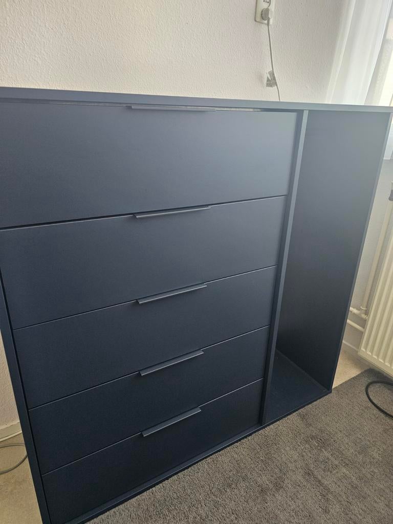 2 Ikea Nordmela ladekasten zgan, Huis en Inrichting, Kasten | Roldeurkasten en Archiefkasten, Ophalen, 100 tot 150 cm, 100 tot 150 cm