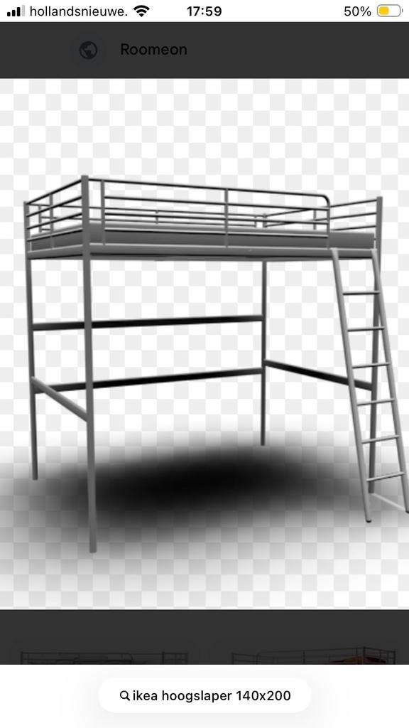 Hoogslaper zoekt nieuwe slaper, Ophalen of Verzenden, Zo goed als nieuw, Hoogslaper