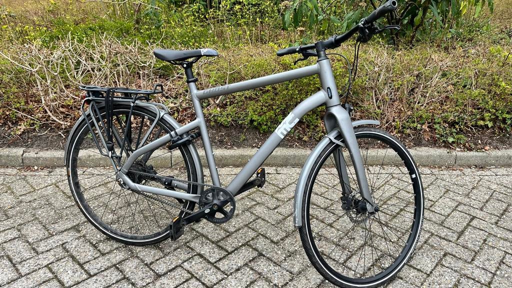 Ghost Square Urban 2024 - 8-speed met gates riemaandrijving, Versnellingen, Zo goed als nieuw, 53 tot 57 cm, Ophalen