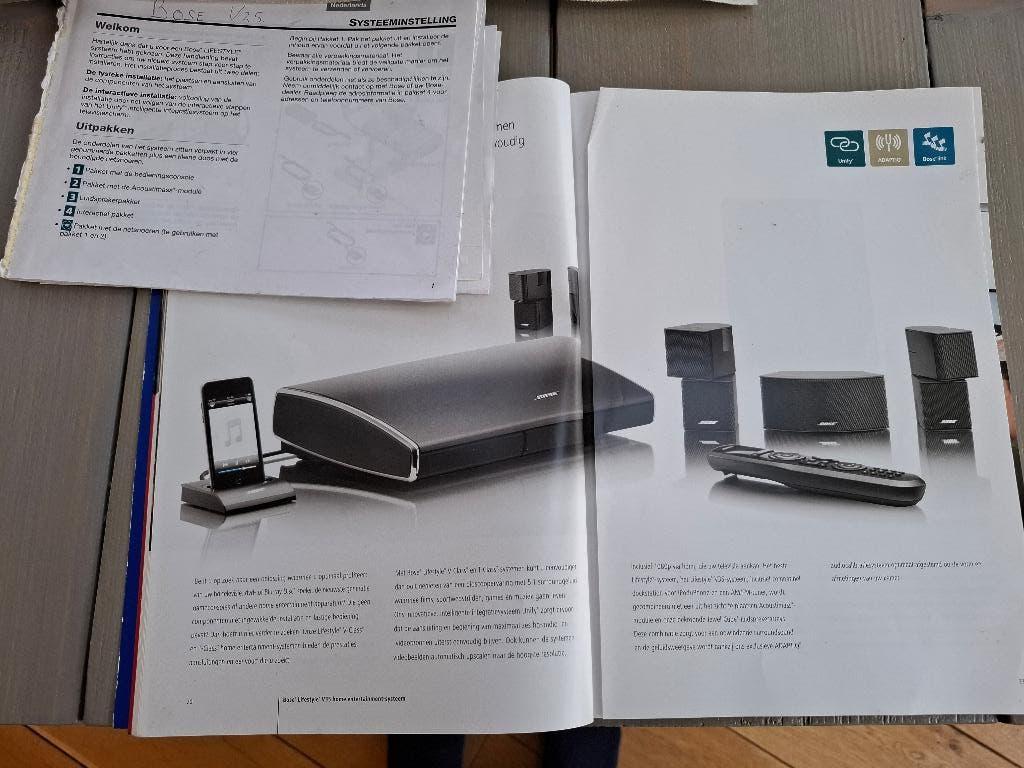 bose V22, Ophalen, Gebruikt