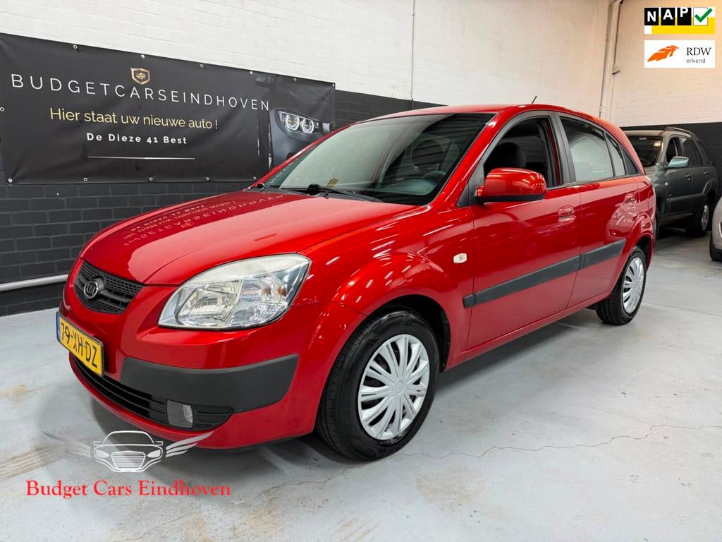 Kia Rio 1.4 X-tra Nap/5Drs/Airco/APK 05-2027!, Auto's, Kia, Bedrijf, Te koop, Rio, ABS, Airbags, Airconditioning, Centrale vergrendeling