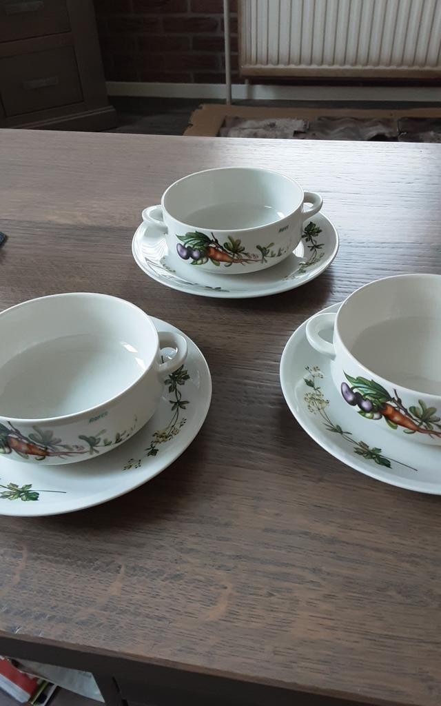 Vintage  Royco  soepkommen  3 stuks VILLEROY  & BOSCH, Ophalen of Verzenden