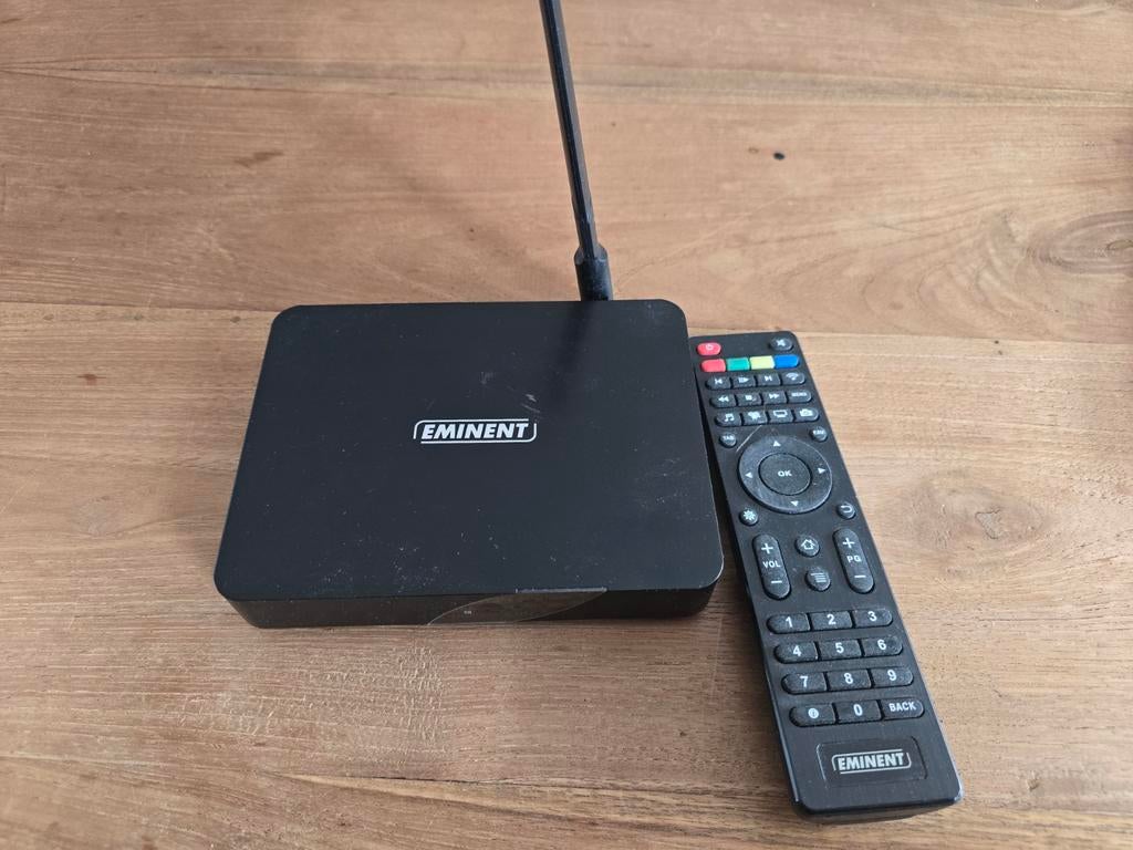 Eminent EM7680 4K TV Streamer Mediaspeler, Ophalen, Gebruikt, HDMI, Zonder harde schijf