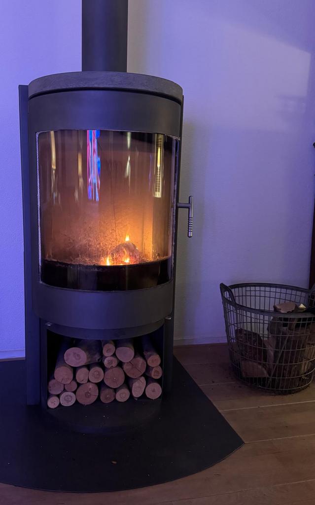 Houtkachel met speksteen, Huis en Inrichting, Kachels, Ophalen, Gebruikt, Houtkachel, Vrijstaand