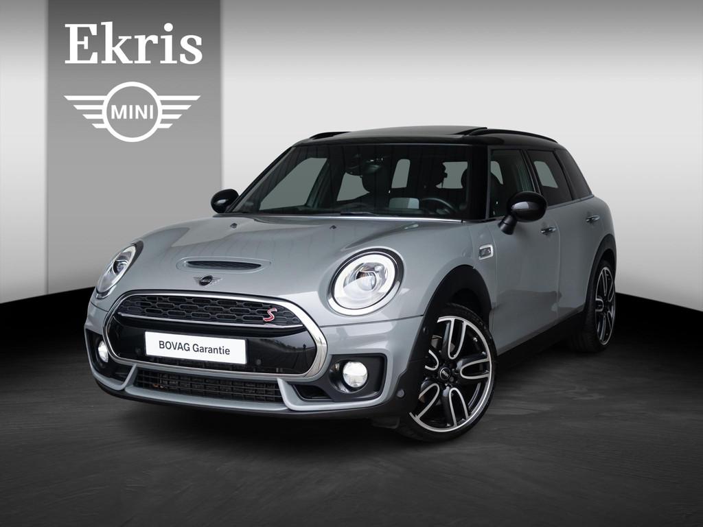 MINI Clubman Cooper S Aut. JCW Trim + Serious Business + Ele, Auto's, Mini, Stof, Gebruikt, Origineel Nederlands, Zilver of Grijs