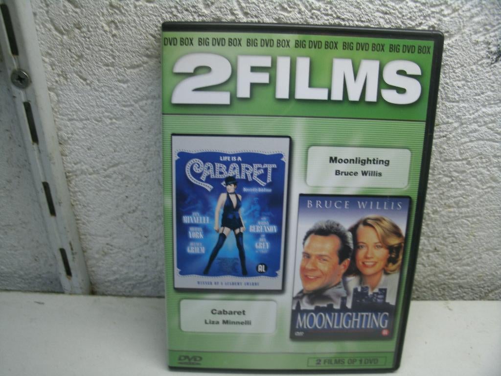 dvd 49b moonlighting / cabaret, Alle leeftijden, Ophalen of Verzenden, Zo goed als nieuw, Overige genres