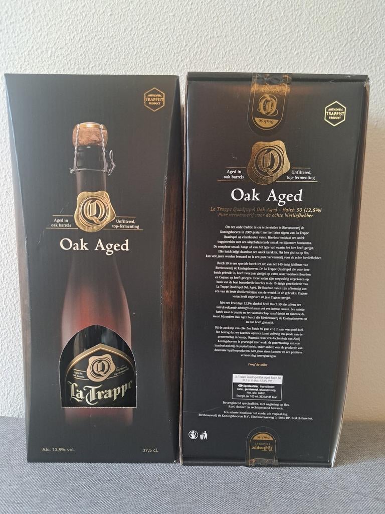 La Trappe Quadrupel Oak Aged set, Ophalen, Flesje(s), La Trappe