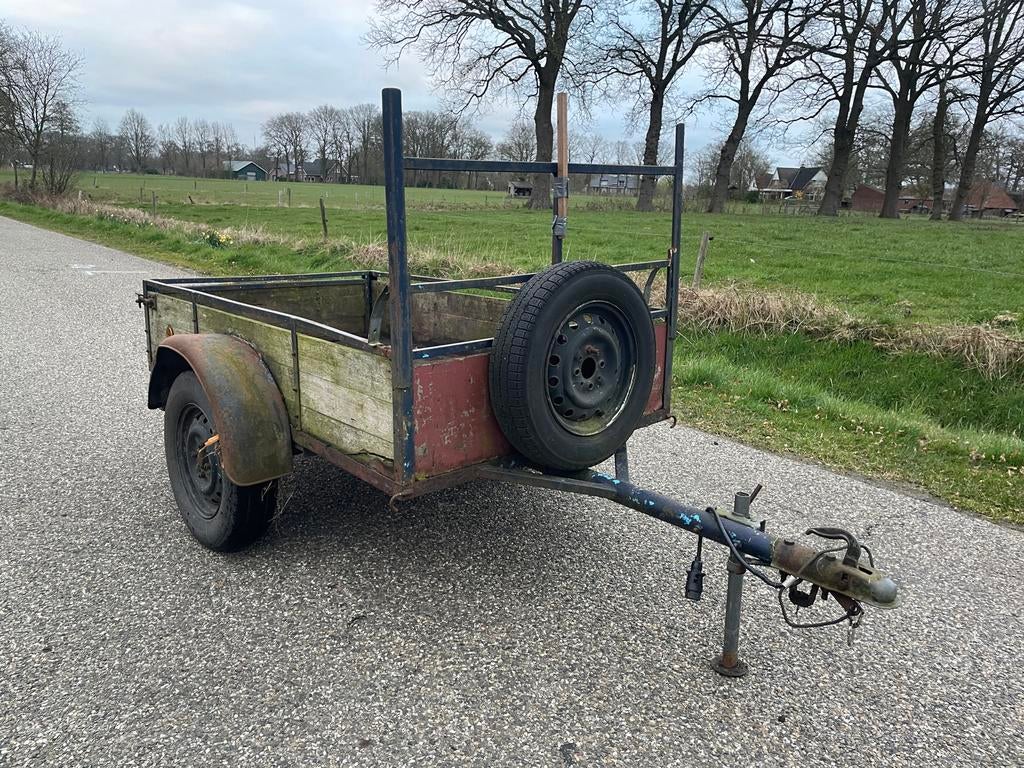 Aanhanger - Ideaal voor Tuin en Klus 170 x 100, Caravans en Kamperen, Ophalen, Gebruikt