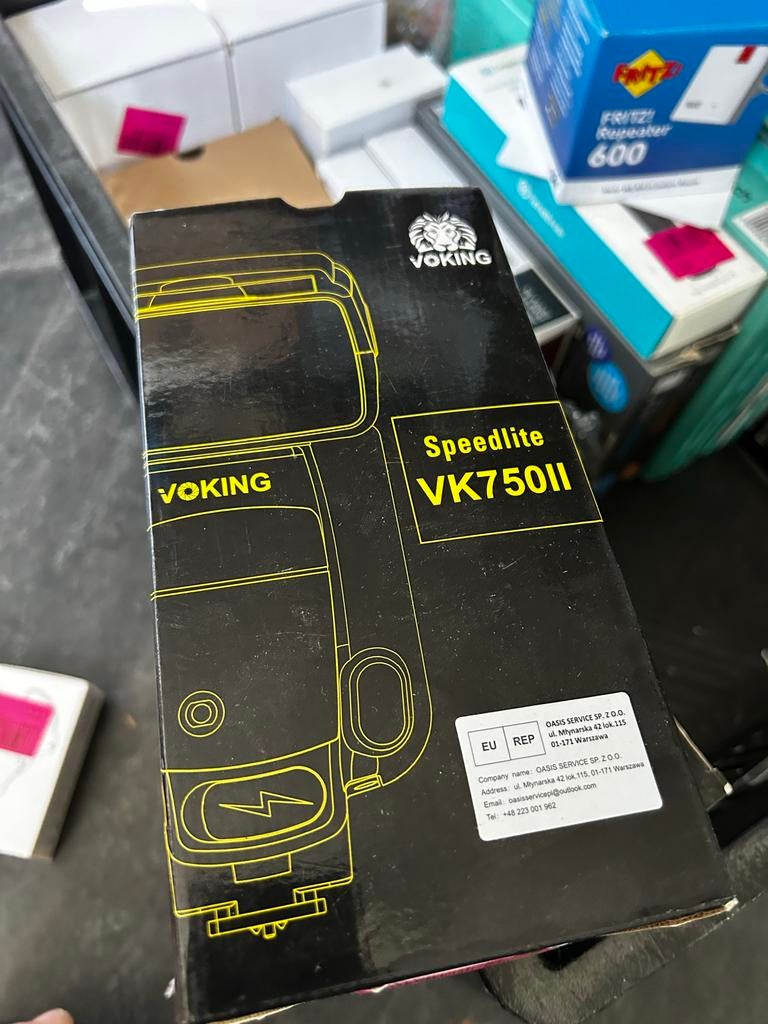 Voking Speedlite VK750II flitser, Ophalen of Verzenden, Nieuw, Overige merken