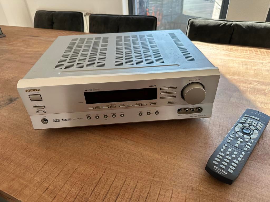 Onkyo TX-SR501E AV Receiver – 6.1 Surround + Zone B, Ophalen of Verzenden, 60 tot 120 watt, Onkyo, Gebruikt