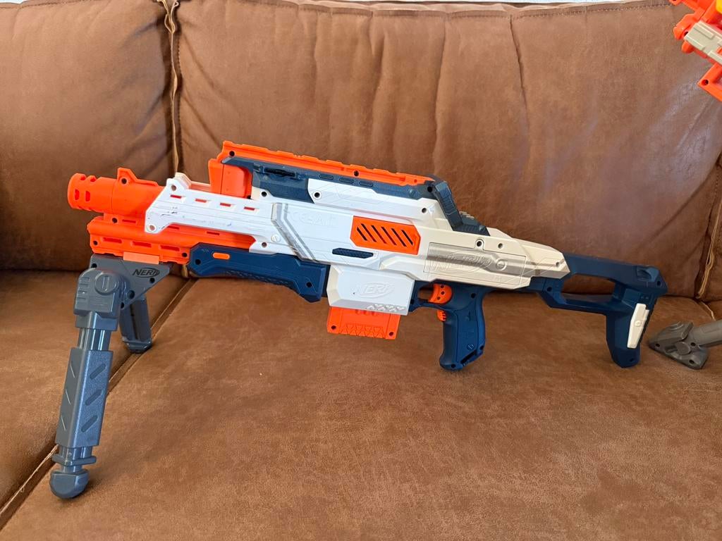 NERF N-strike elite cam ECS-12 (schiet niet), Ophalen of Verzenden, Zo goed als nieuw