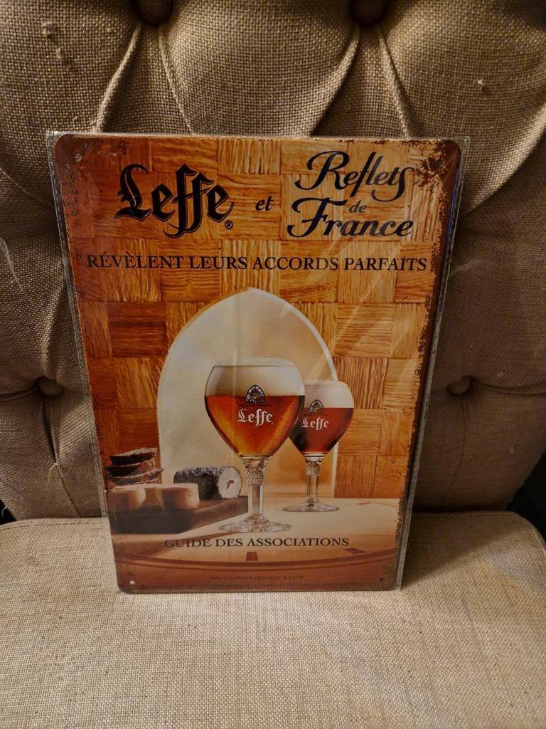 Leffe reclamebord, Ophalen of Verzenden, Nieuw, Reclamebord