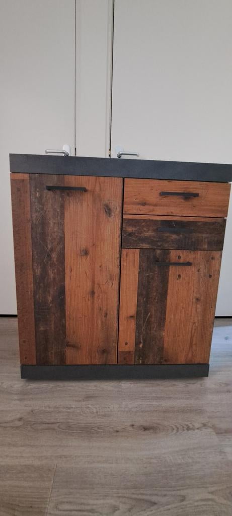 Industrieel dressoir, Huis en Inrichting, Ophalen, Met deur(en), 50 tot 100 cm, Zo goed als nieuw