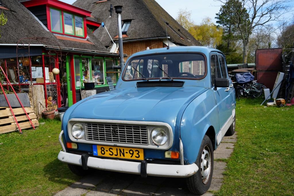 Renault 1986 Blauw, Auto's, Renault, Voorwielaandrijving, 4 cilinders, 845 cc, 670 kg