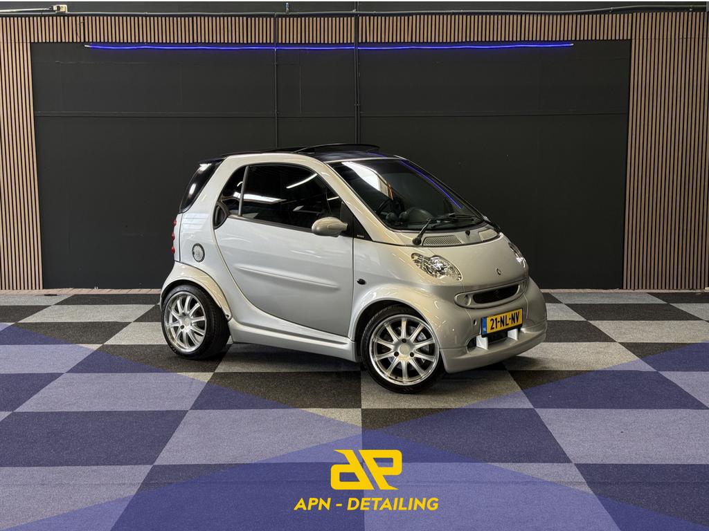 Smart 0.7 City Coupe 45KW NAP/AUT/BRABUS/PANODAK/APK/STOELWM, Auto's, Smart, Bedrijf, City-Coupe, Airbags, Airconditioning, Bluetooth