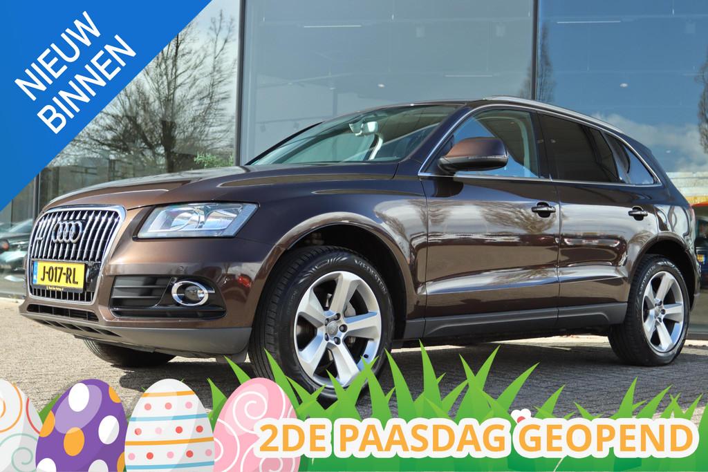 AUDI Q5 2.0 TFSI QUATTRO AUT. | CRUISE | CLIMATE | LEDER | L, Zwart, 4 cilinders, Leder, Bedrijf