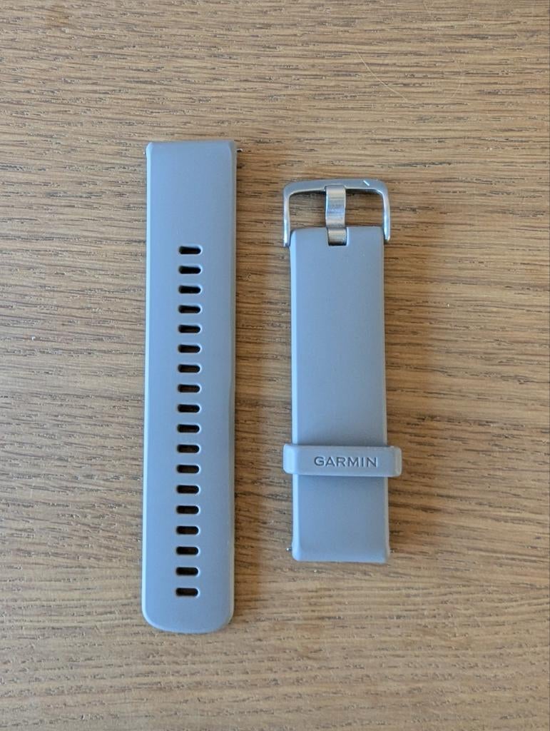 Garmin bandje 22mm nieuw, GARMIN, Nieuw, Ophalen of Verzenden, Grijs
