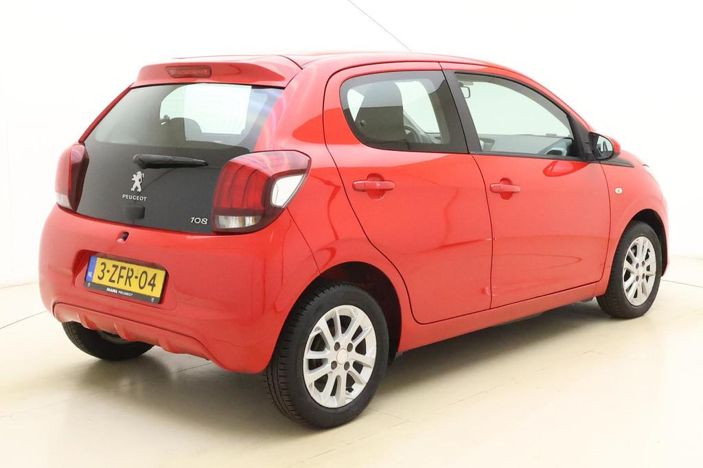 Peugeot 108 1.0 e-VTi Active | 68 pk | Airco | Centrale verg, Stof, Gebruikt, 4 stoelen, 68 pk
