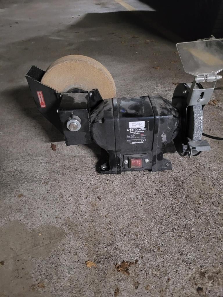 slijpmachine / slijpbank, Ophalen, Gebruikt, Minder dan 700 watt, Werkbankslijpmachine