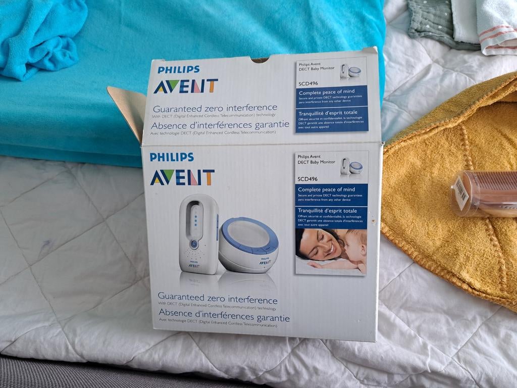 Philips Avent babyfoon SCD496, Kinderen en Baby's, Babyfoons, Ophalen of Verzenden