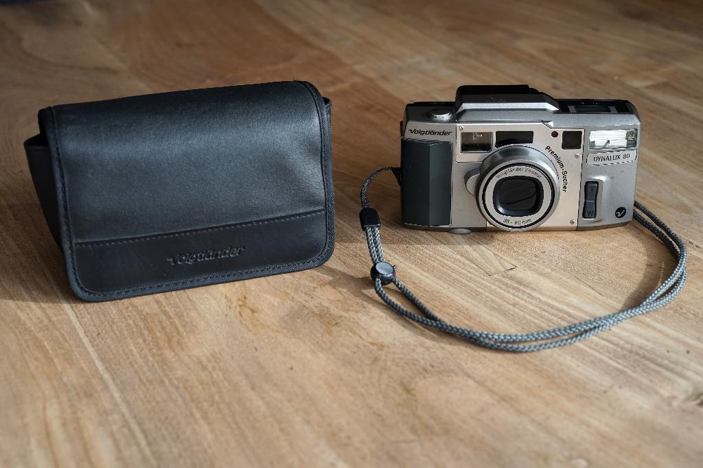 ✅ Voigtlander Voigtländer Dynalux 80 & paraattas, EXC+, Ophalen, Gebruikt, Compact, Overige Merken